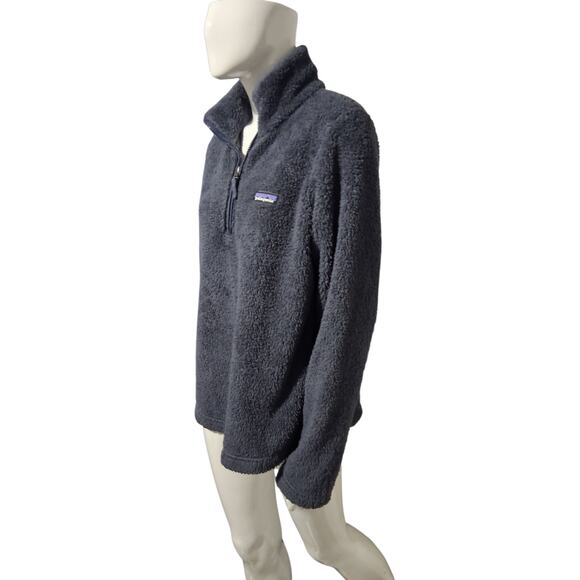 Patagonia Los Gatos ¼ Zip Jacket Womens L  Sherpa Fleece Hiking Gorpcore Outdoor - Picture 4 of 12